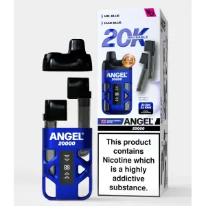 Blue Edition Angel 20000 Rechargeable Disposable Pod Kit